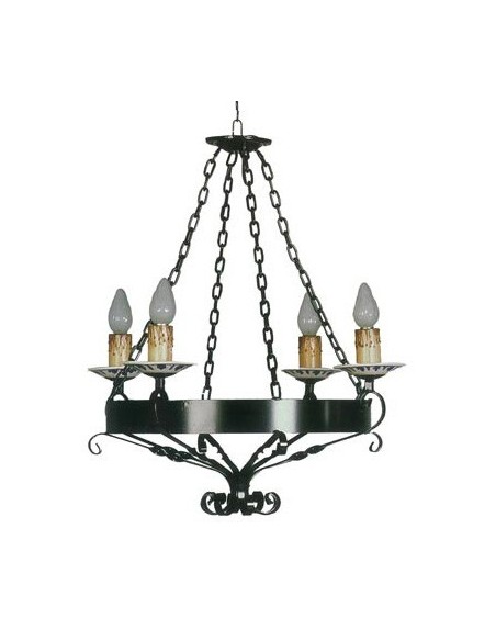 Lámparas Rústicas Redondas