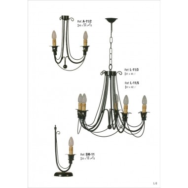 Lámparas Mesa Rústicas