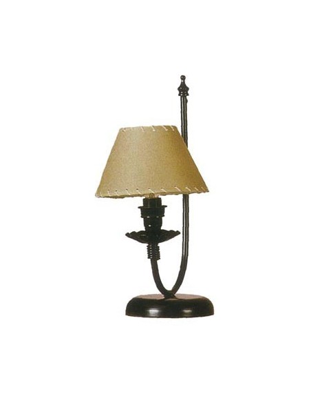 Lámparas Mesa Rústicas con Pantallas