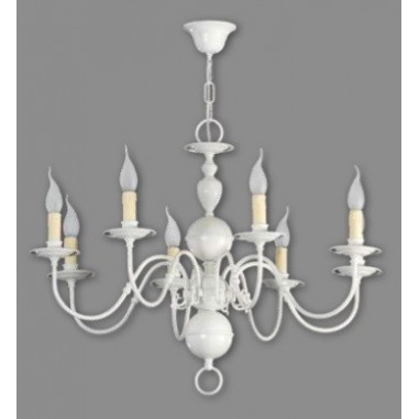 Chandelier Blanco