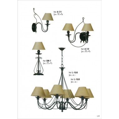 Catálogo Lámparas Forja