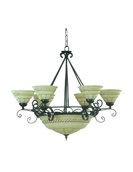 Lámparas con Tulipas Decoradas