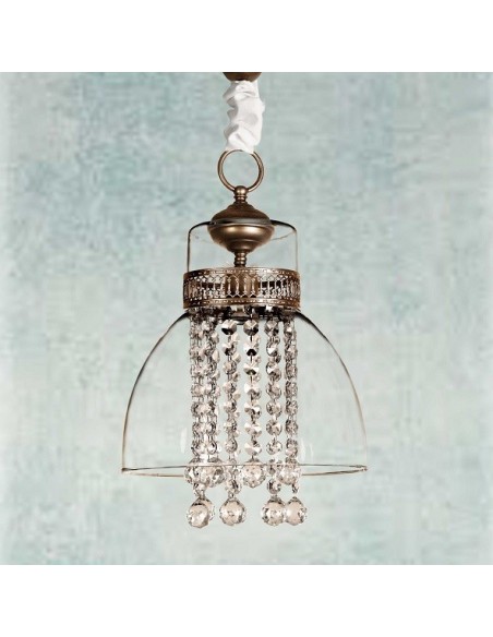 Lámpara Moderna Color Plata para el Comedor