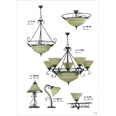 Lámparas de Forja Dos Hermanas