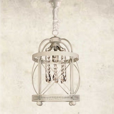 Farol Decorativo con Copens de Cristal