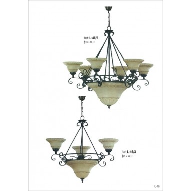 Lámparas con Tulipas Clásicas