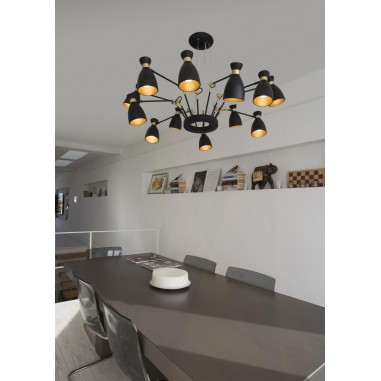 Lámpara de 12 Luces de Diseño