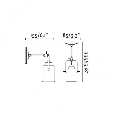 Tiendas Lámparas Articuladas