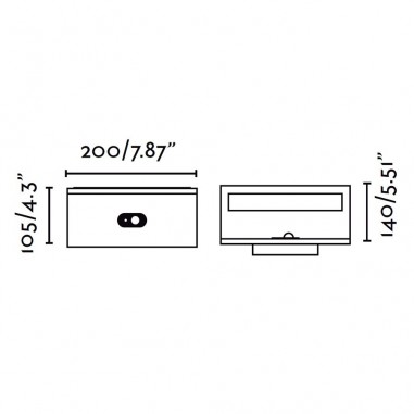 Apliques Exterior con Sensor de Luz