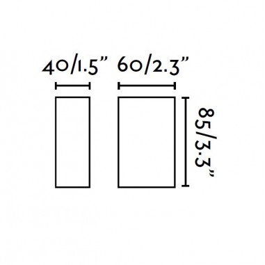 Prisma Aplique de Pared