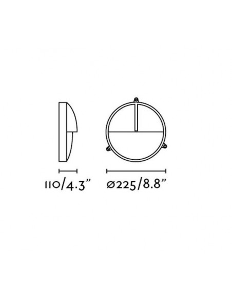 Latón Apliques de Exterior