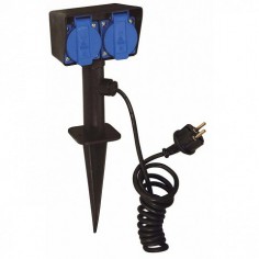 Estaca con Dos Tomas de...