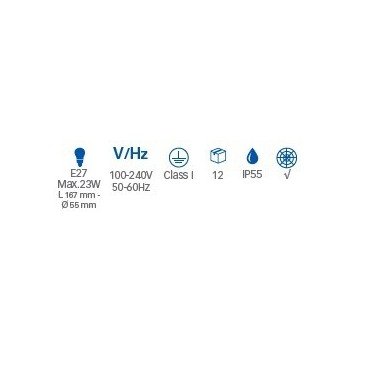 Apliques Exterior Marrones