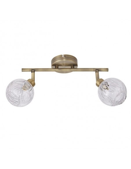 Regletas Modernas con Tulipas de Cristal