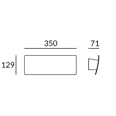 Aplique Luz Led Blanco