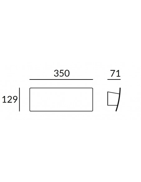 Aplique Luz Led Blanco