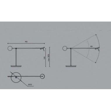 Lámpara Sobremesa Articulada